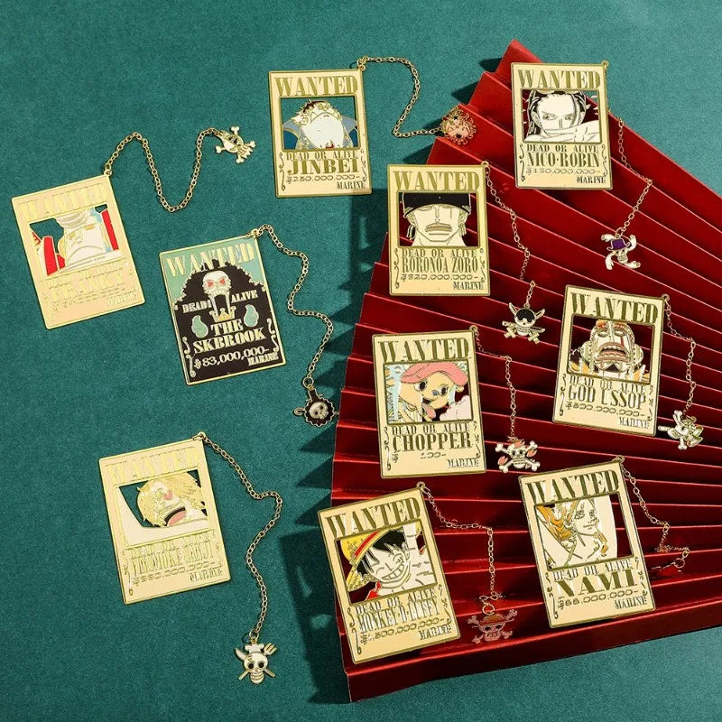 One Piece Metal Bookmark Convenient Reading