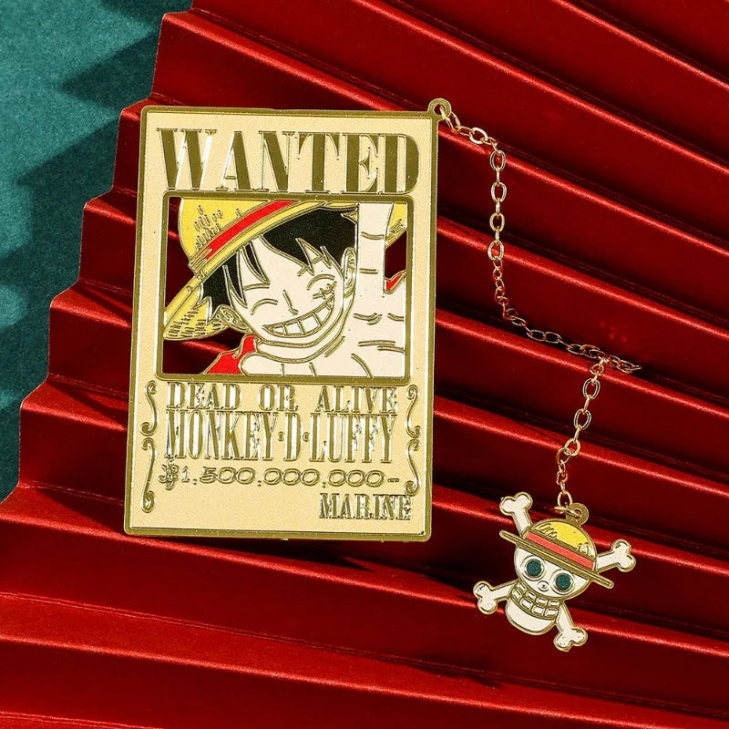 One Piece Metal Bookmark Convenient Reading
