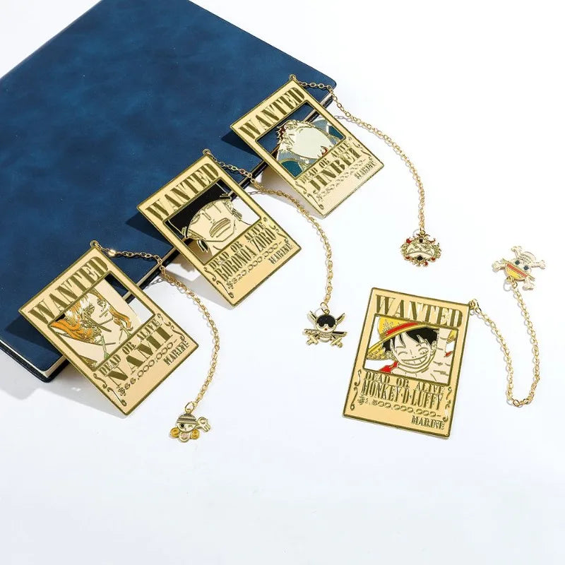 One Piece Metal Bookmark Convenient Reading