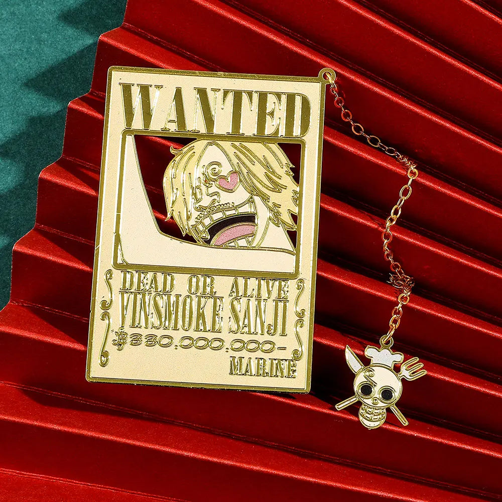 One Piece Metal Bookmark Convenient Reading